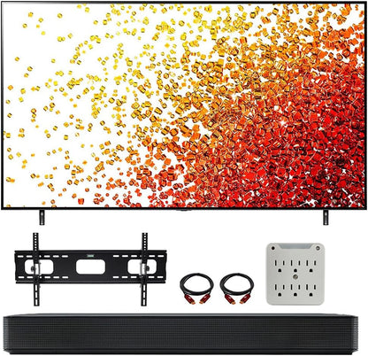 LG E28LG86NANO90UPA 86" 4K NanoCell TV Bundle