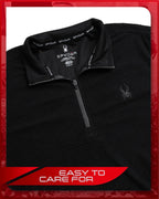 Spyder M CUT FLEECE QTR ZIP Men's Active Quarter Zip Sweatshirt