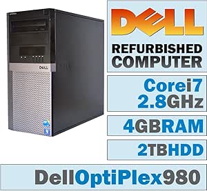 Dell OptiPlex 980 MT Core i7 Desktop Computer