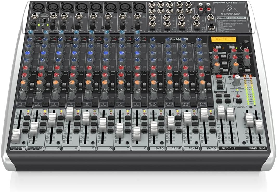 Behringer QX2222USB Xenyx 22-Input Mixer