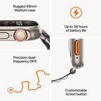 Apple MREW3LW/A Watch Ultra 2 49mm Titanium GPS + Cellular