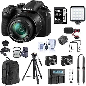 Panasonic FZ1000 II 4K Camera Bundle with Accessories