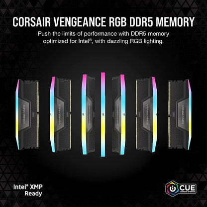 Corsair CMH32GX5M2B5600C40K Vengeance RGB DDR5 32GB