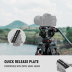 Neewer 10103683 501PL Tripod Quick Release Plate, 6.3