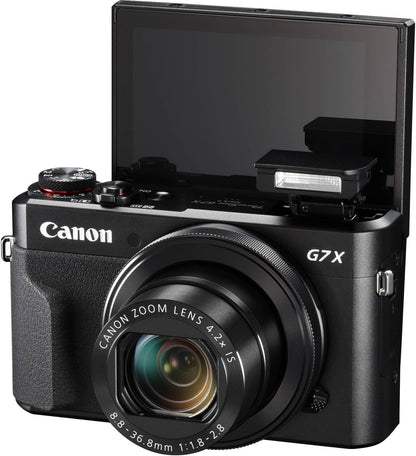 Canon PowerShot G7 X Mark II Bundle 64GB (Renewed)