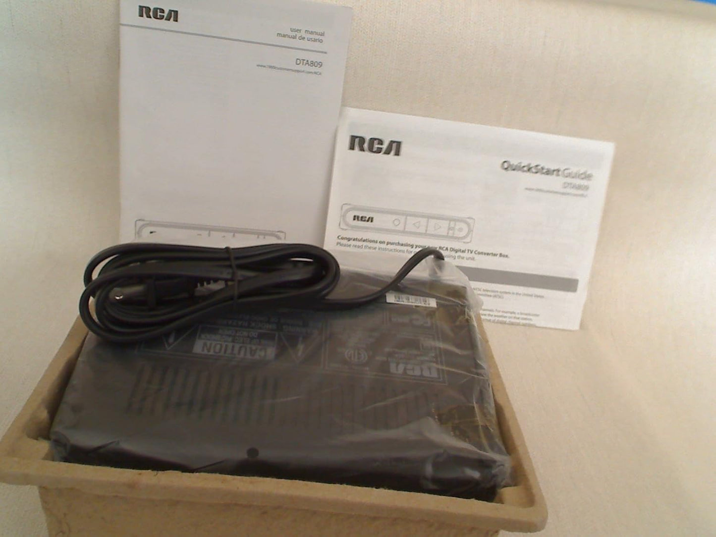 RCA BX20 CRG DTA809 Digital TV Converter Box