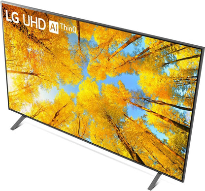 LG E6LG86UQ7590PUD 86" 4K UHD TV Soundbar Mount Bundle