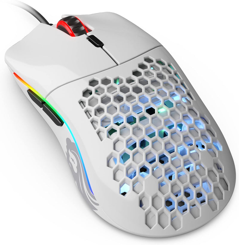 Glorious GOM-GWHITE Model O- (Minus) Ultralight Gaming Mouse — main product image