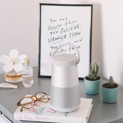 Bose SoundLink Revolve + II Silver Bluetooth Speaker (Renewed)