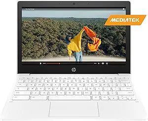 HP 11a-na0080nr Chromebook 11" HD Laptop - Snow White