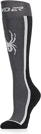 Spyder 38E635302-BLK Sweep Ski Socks Black LG — main product image