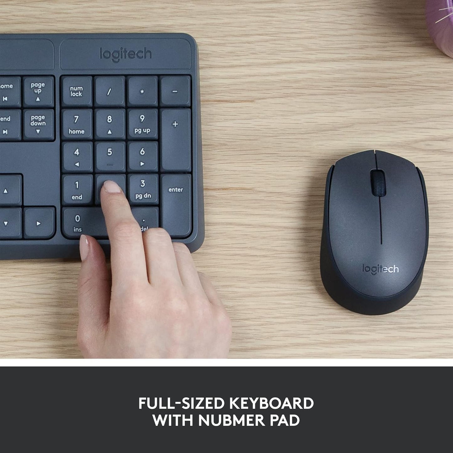 Logitech 920-007897 MK235 Wireless Keyboard and Mouse Combo