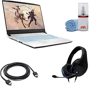 MSI Sword 15.6" i7 RTX 3050ti Gaming Laptop Bundle