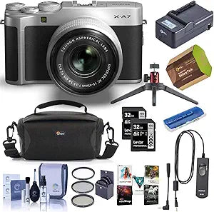 Fujifilm X-A7 Mirrorless Camera with 15-45mm Lens Kit