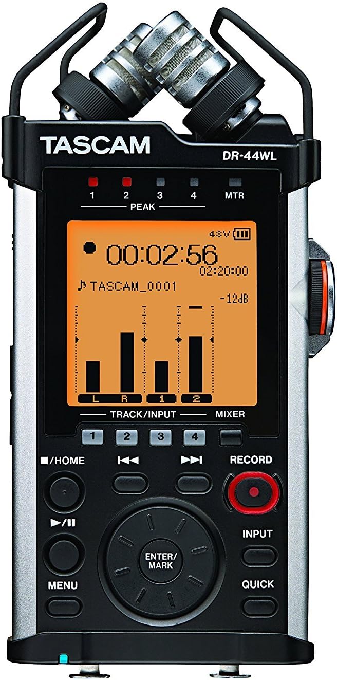 Tascam DR-44WL Handheld Audio Recorder with WiFi