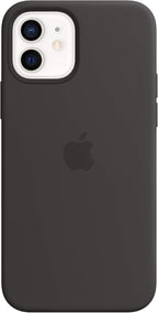 Apple iPhone 12/12 Pro Black Silicone MagSafe Case