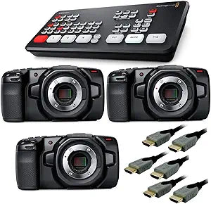 Blackmagic Design ATEM Mini Live 4K Switcher Bundle