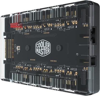Cooler Master MFX-ZHHN-1NNN6-R1 ARGB PWM Hub 6-Port Fan Controller