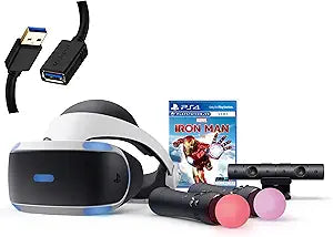 Sony VR Playstation Iron Man VR Bundle PS4/PS5