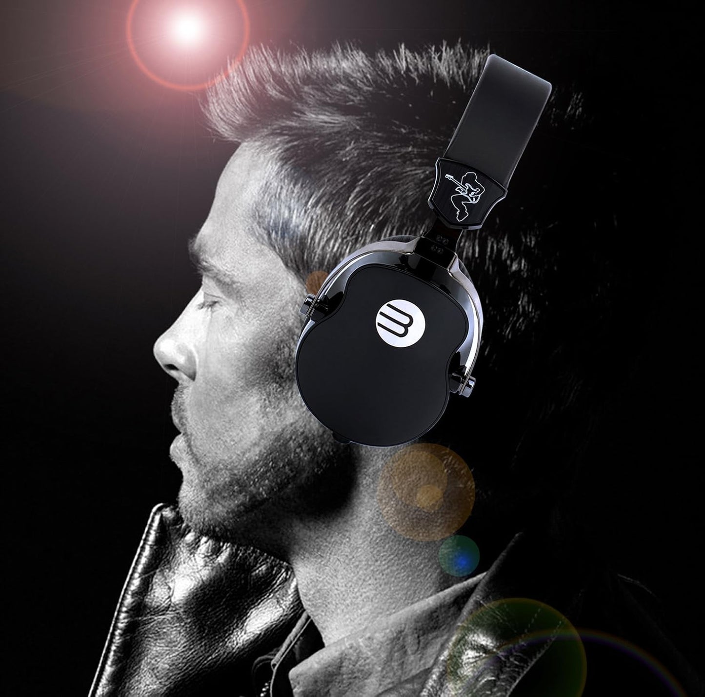 M-Audio USTEK-WL-3181 Over-Ear HiFi Stereo Headphones - Black