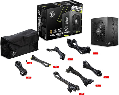 MSI MPG A850GL 850W PCIE 5.1 ATX 3.1 Power Supply