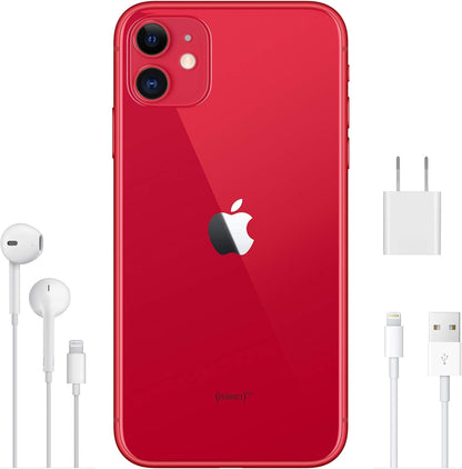 Apple iPhone 11 128GB Red Cricket Wireless Renewed