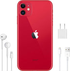 Apple iPhone 11 64GB (PRODUCT)RED - Cricket Wireless (Renewed)