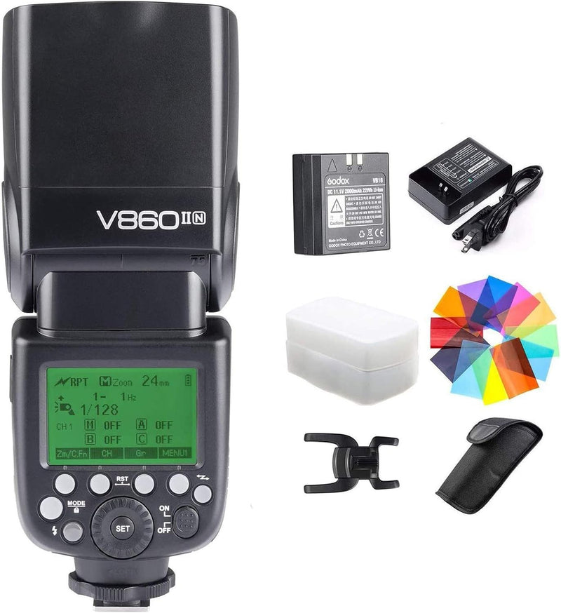 Godox GD-V860II Nikon i-TTL Camera Flash Speedlite — main product image