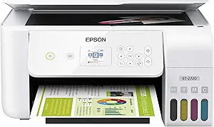 Epson ET-2720 EcoTank Printer - Wireless All-in-One, White