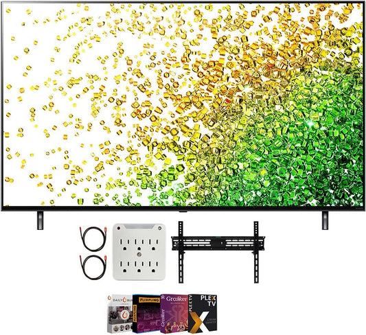 LG E6LG55NANO80UPA 55" NanoCell 4K UHD Smart TV Bundle