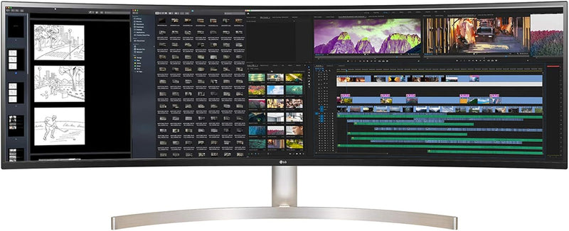 LG 49WL95C-WE 49-Inch UltraWide Curved Monitor (Renewed) — main product image