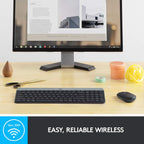 Logitech 920-009437-cr MK470 Slim Wireless Combo Graphite Renewed