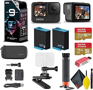 GoPro HERO9 Black Action Camera Bundle