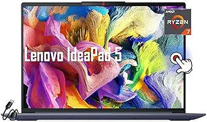 Lenovo IdeaPad 5 Slim 16" Touch Laptop, Ryzen 7