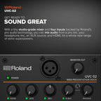 Roland UVC-02 Web Presentation Dock - Black