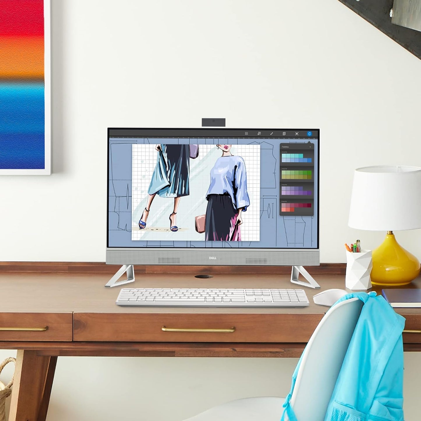 Dell i7710-7560WHT-PUS Inspiron 27" AIO - i7, 32GB, 1TB SSD, MX550