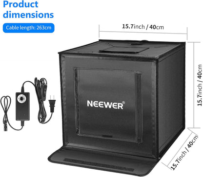 Neewer ZK-RY-02 16" Portable LED Photo Light Box