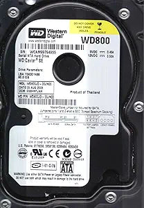 Western Digital WD800JD-00JNC0 80GB SATA Hard Drive