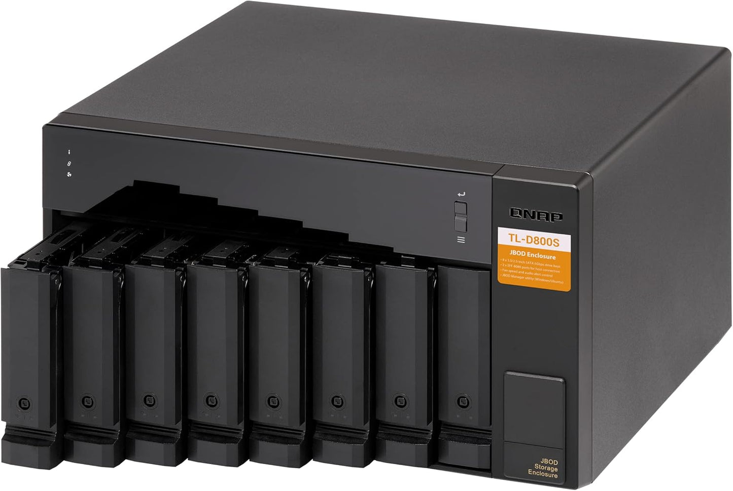 QNAP TL-D800S 8-Bay JBOD Storage Enclosure SATA