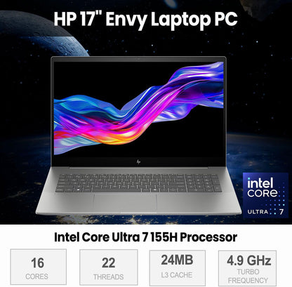 HP TPN-Q234 Envy 17" 4K UHD Business Laptop Ultra 7 64GB 8TB SSD
