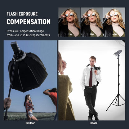 Neewer Q3 200Ws TTL Flash Strobe Kit Sony