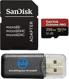 SanDisk SDSDQXCZ-256G 256GB Extreme Pro MicroSD Card