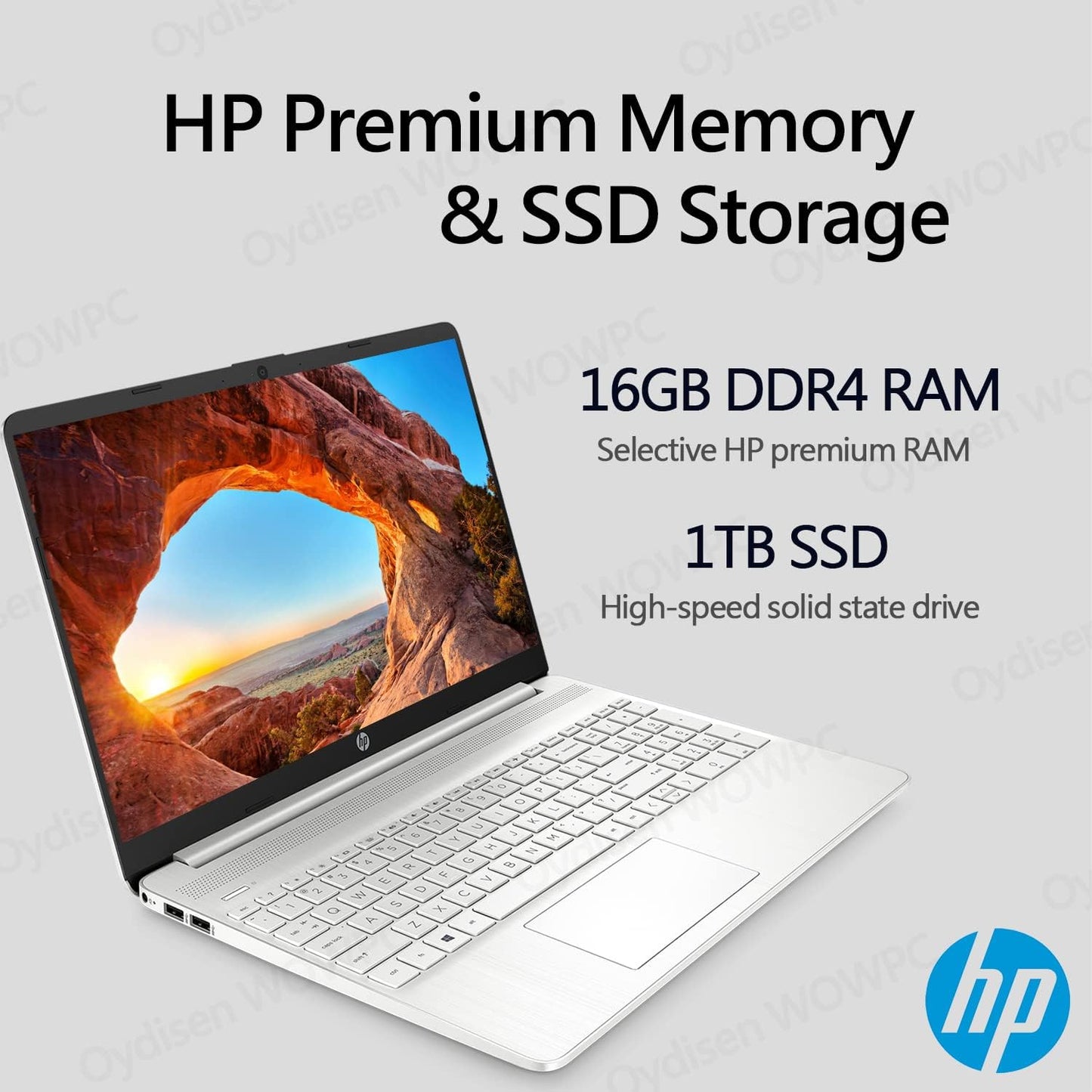HP Laptop i5-1135G7 16GB 1TB SSD 15.6" FHD Windows 11