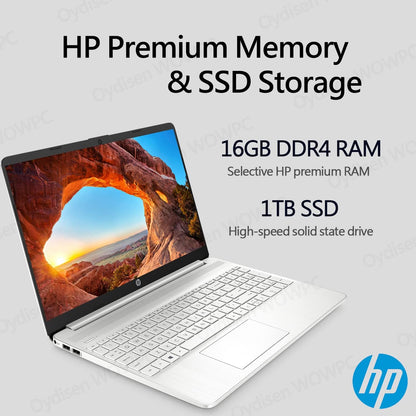 HP Laptop i5-1135G7 16GB 1TB SSD 15.6" FHD Windows 11