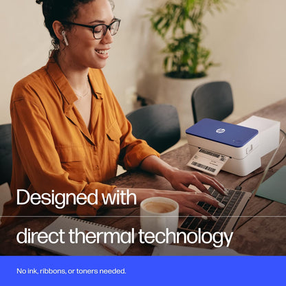 HP HPKE103 4x6 Direct Thermal Shipping Label Printer