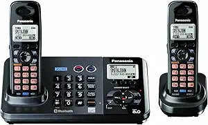 Panasonic KX-TG9382T 2-Line Expandable Cordless Phone
