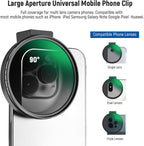 NEEWER 10102681 67mm CPL Polarizing Filter for Phone Camera
