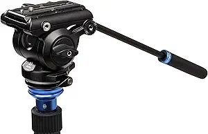 Benro S4PRO Flat Base Fluid Video Head 8.8 lb