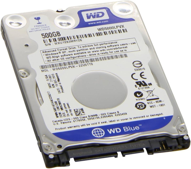 Western Digital WD500LPCX 500GB PS3/PS4 Hard Drive — main product image
