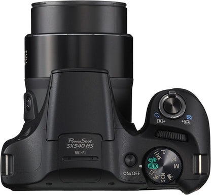 Canon 1067C015AA PowerShot SX540 HS 50x Zoom Camera Renewed